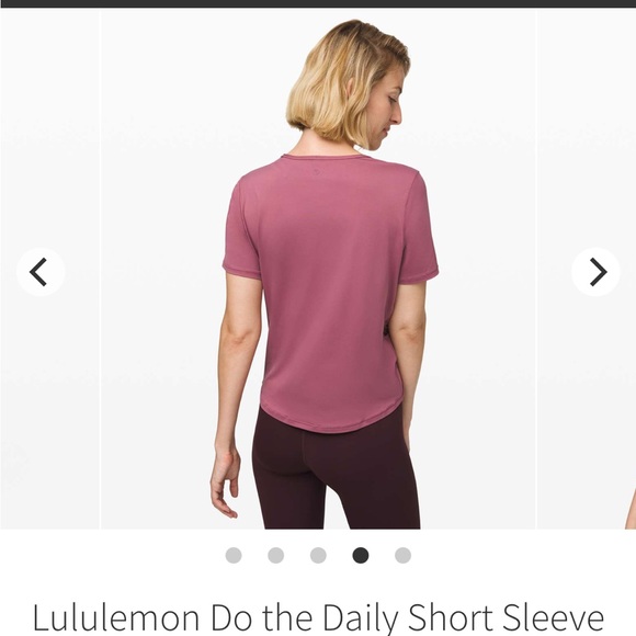 Lululemon Do the Daily Short Sleeve - Picture 3 of 6